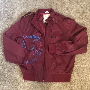 Vintage Members Only Jacket Customized "Vintage Vandal" By Steve Vintage